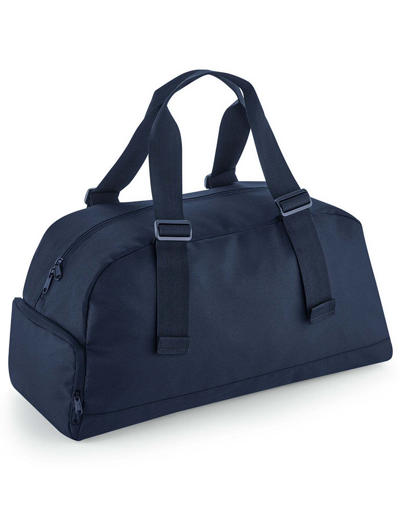 Sac de sport personnalisable - polyester recyclé Bleu marine